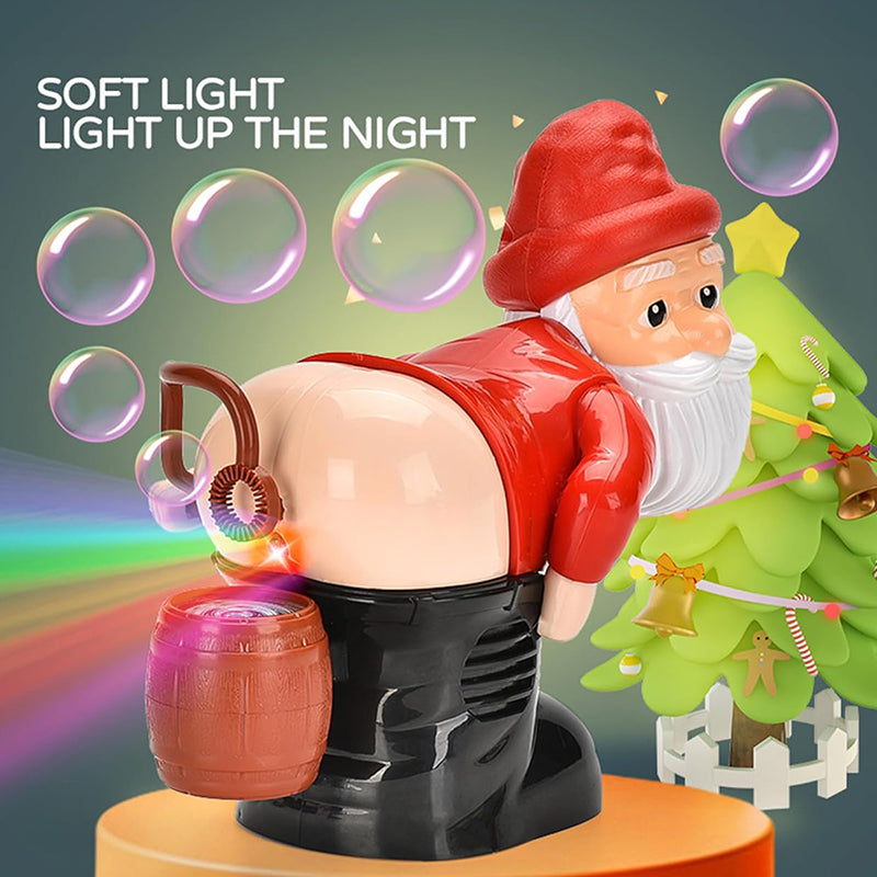 🎅Xmas Sales - 50% OFF🎄Funny Santa Bubble Blowing Machine