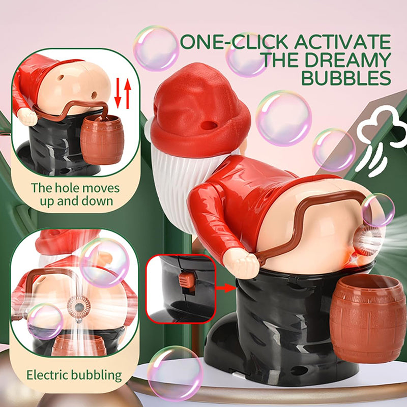 🎅Xmas Sales - 50% OFF🎄Funny Santa Bubble Blowing Machine